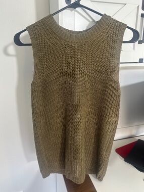 NWOT Philosphy Brown Sweater Summer Spring Tank Sleeveless New XS